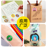 Cartoon Reward Stickers for Kids, Praise Decals for Students and Kindergarten