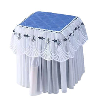 Air Fryer Dust Cover with Lace Embroidery - Kitchen Appliance Protector