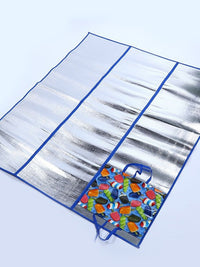 Portable Aluminum Film Beach Mat Picnic Blanket