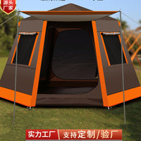 Automatic Waterproof Double-Layer Camping Tent for 3-8 People