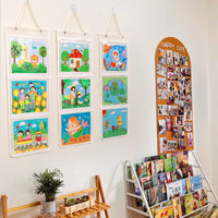 Award Certificate Display Book, Wall Mountable Album Folder for Girls & Boys, Honor Certificate Organizer