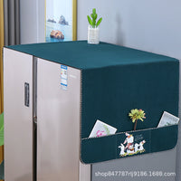Non-Slip Refrigerator Top Cover Dust-proof Oil-proof Washing Machine Cover Towel