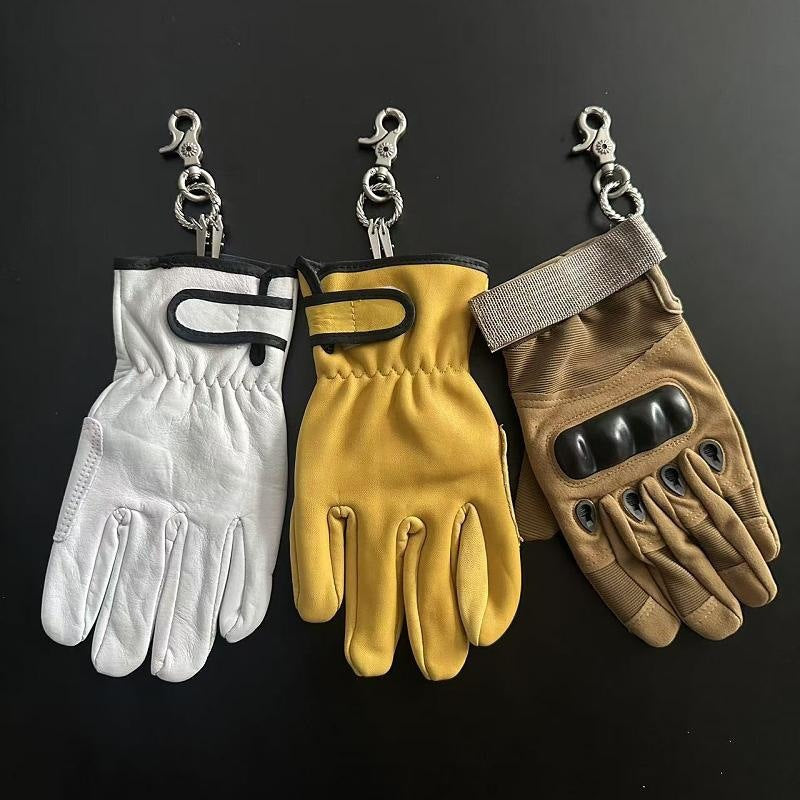 Ainworth Vintage Trendy Glove Keychain Pendant for Cleanfit Outfits