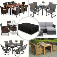 Outdoor Patio Furniture Cover Waterproof Dustproof Oxford Fabric