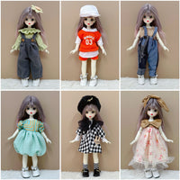 BJD Doll Clothes Set for 30cm Dolls - Dress-up Outfits for Girls