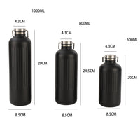 304 Stainless Steel Insulated Water Bottle with Handle for Outdoor Sports and Travel