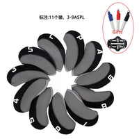 Universal Neoprene Golf Iron Head Covers for Men and Women