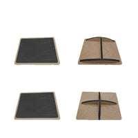 Wooden Balance Board for Core Strength and Lower Body Training