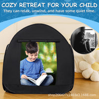 Pop-Up Indoor Blackout Privacy Tent for Sleep and Play