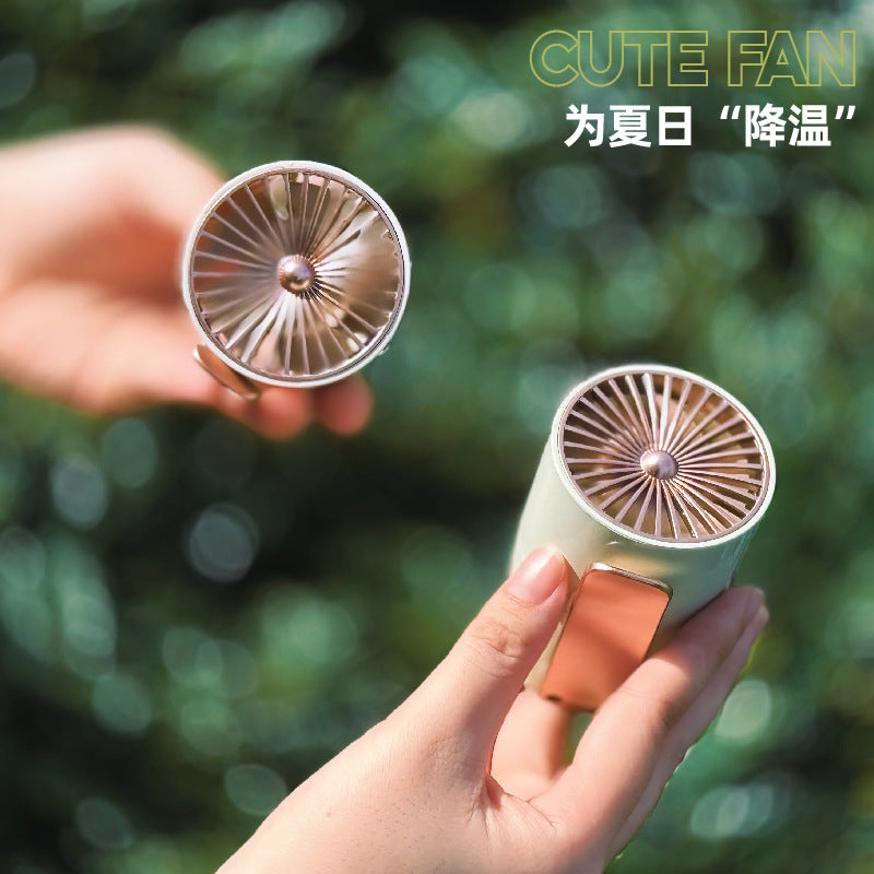 2026 New Portable Waist Clip Fan, Mini Desktop Dormitory Fan with Strong Airflow and Quiet Operation