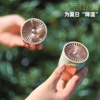 2026 New Portable Waist Clip Fan, Mini Desktop Dormitory Fan with Strong Airflow and Quiet Operation