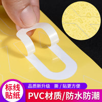 Miniature PVC Road Stickers for Sand Table Architecture Models and Dioramas
