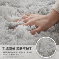 Nordic Style Shaggy Faux Fur Area Rug for Bedroom Living Room