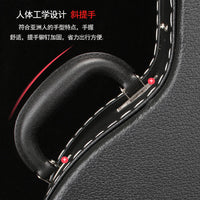 Acoustic Guitar Hard Case 42-inch Waterproof Shockproof Pressure-Resistant for Shipping and Transport