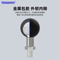 Motorcycle Rearview Mirror Ball Head Mount Adapter for M6 M8 M10 Brackets