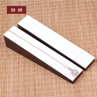 Jewelry Display Stand Slanted Bracelet Holder with Landscape Painting for Store Window