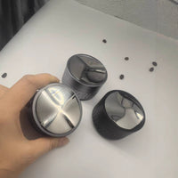 Self-Leveling Coffee Distributor and Tamper, Stainless Steel Espresso Powder Press Tool