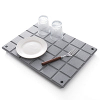 Diatomaceous Earth Absorbent Mat for Kitchen and Bathroom Countertops
