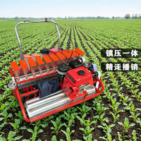 Multifunctional Hand-Pushed Vegetable Seeder for Home Garden Corn Soybean Precision Planting