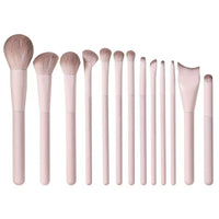 Gudi Peach Blossom Makeup Brush Set for Beginners - Eyeshadow, Blush, Contour, Blending