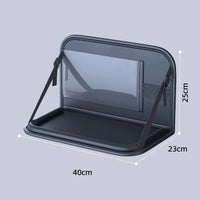 Car Backseat Foldable Dining Table Tray for Kids and Adults, Vehicle Seat Back Organizer