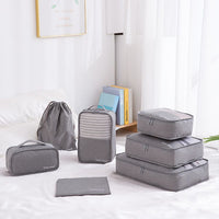 7-Piece Waterproof Travel Organizer Set for Luggage