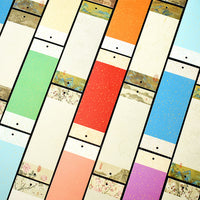 Chinese Style Blank Calligraphy Bookmarks for DIY Writing and Painting, 40-Pack