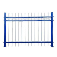 Zinc Steel Fence Panel for Outdoor Yard, School, Factory Perimeter Security