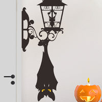 Halloween Creative Bat PVC Wall Decal for Bedroom Living Room Decoration