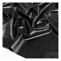 Matte Stretch Faux Leather Fabric for Apparel and Upholstery
