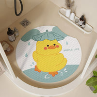 Cartoon Non-Slip Bathroom Mat for Shower and Bathtub