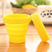 Collapsible Silicone Travel Cup for Outdoor Activities, Portable and Retractable