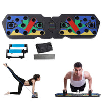 Foldable Push-Up Board for Chest, Triceps, and Abdominal Training