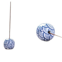 Ceramic Lotus Incense Holder Stick Burner Ornament