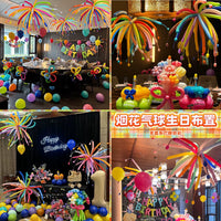 Dopamine Fireworks Balloon Set for Birthday Party Decoration