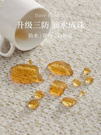 Children's Room Study Chair Desk Mat Round Carpet for Swivel Computer Chair