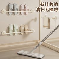 Suction Cup Slipper Rack Wall Mounted Shoe Organizer for Bathroom