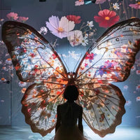 Large 3D Butterfly Archway Decoration for Storefronts and Events