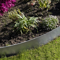 Garden Fence Edging Border Metal Plastic Lawn Landscape Barrier