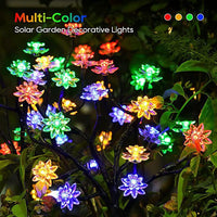 Solar Powered Outdoor Dandelion Stake Lights for Garden and Patio Decoration