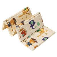 XPE Foldable Baby Play Mat Thickened Infant Crawling Mat Home Floor Game Pad