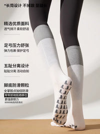 2026 New Anti-Slip Five-Toe Yoga Socks for Women - Professional Pilates & Indoor Fitness Training