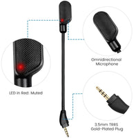 Replacement Microphone Boom Arm for HyperX Cloud III Wired/Wireless Gaming Headset