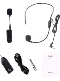 2.4G Wireless Microphone Headset for Teaching and Public Speaking