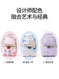 Multi-layer Breast Milk Cooler Bag Portable Insulated Storage for Moms