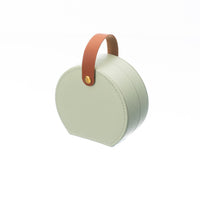 Portable Mini Handbag Jewelry Organizer Box for Rings, Necklaces, and Earrings