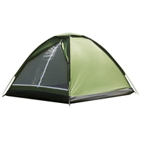 Portable Outdoor 2-4 Person Camping Tent with Mosquito Net, Waterproof and Lightweight for Beach and Hiking