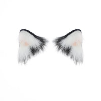 BJD Rainbow Cat Ears and Tail Set for 1/3 1/4 1/6 OB11 MDD Dolls