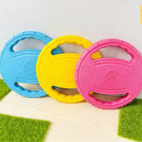 Dog Flying Disc Steering Wheel Toy for Interactive Training, Soft and Durable Chew Toy, Teeth Cleaning, Pet Outdoor Play