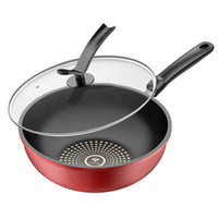 German Diamond Non-Stick Wok Pan for Induction and Gas Stoves